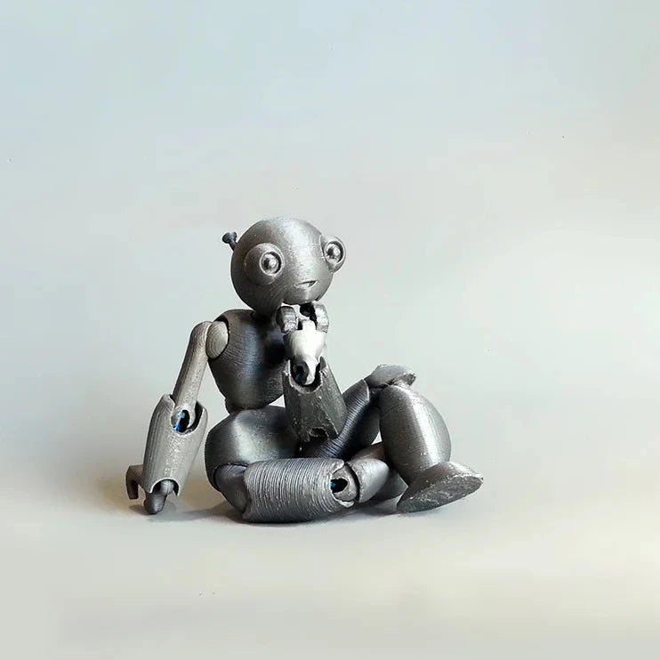 FlexiBot – 3D Printed Articulated Robot Figurine