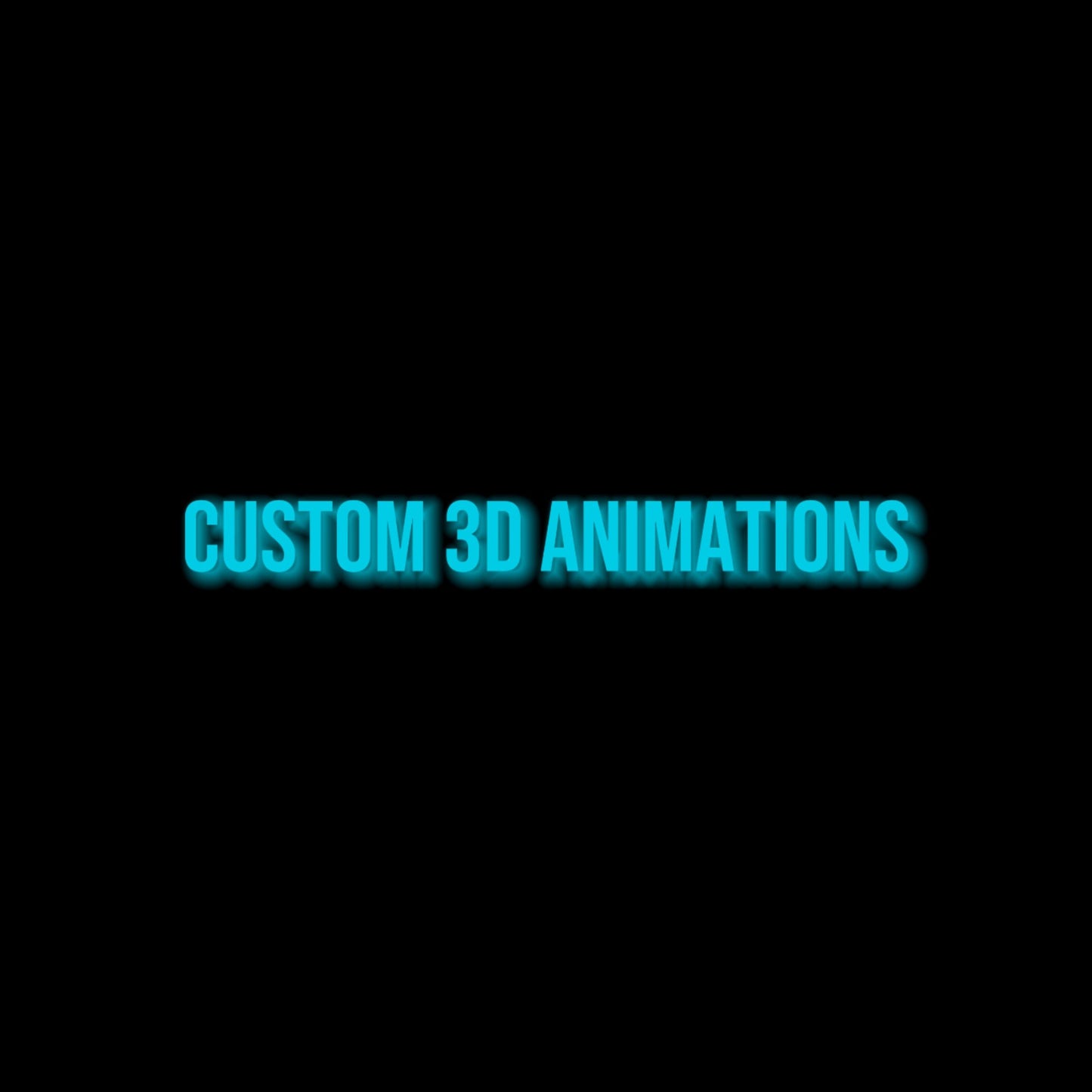 Custom 3D Animations