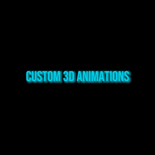 Custom 3D Animations