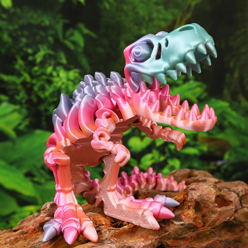 FlexiT-Rex – 3D Printed Dinosaur Figurines & Fidgets