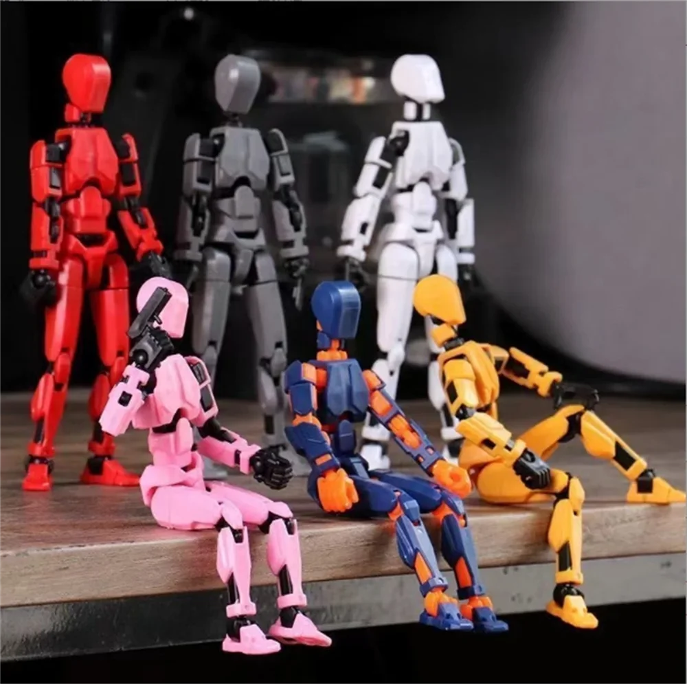 ShapeshiftBot – 3D Printed Multi-Jointed Movable Robot Mannequin