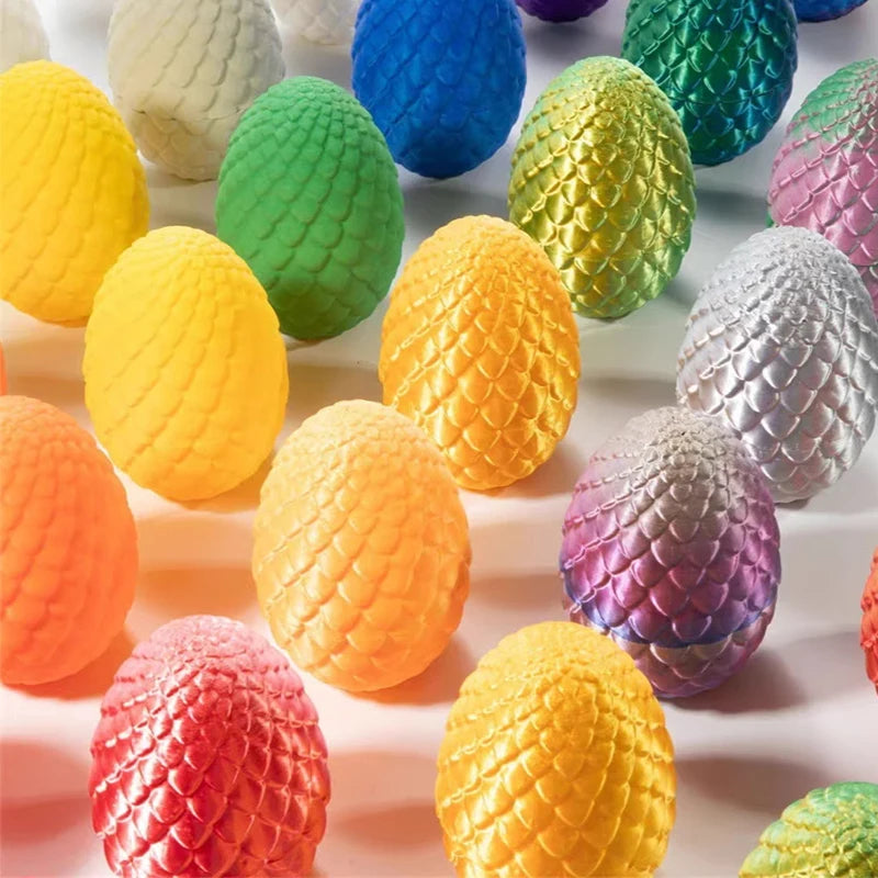 FlexiDragon Trending 3D Printed Articulated Egg Fidget