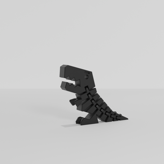 Flexible Dino 3D Printed Dinosaur Fidget