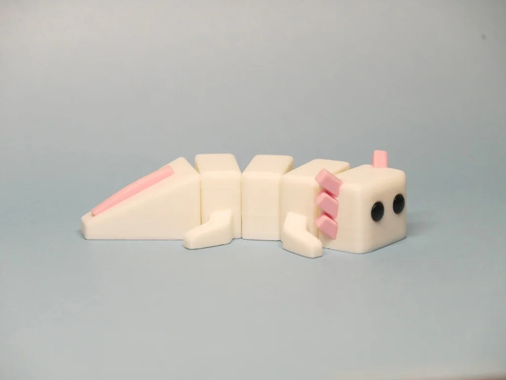 FlexiLotl Jr. – 3D Printed Articulated Baby Axolotl