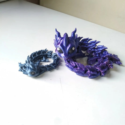 FlexiDragon Jr. – 3D Printed Articulated Baby Dragon Fidget