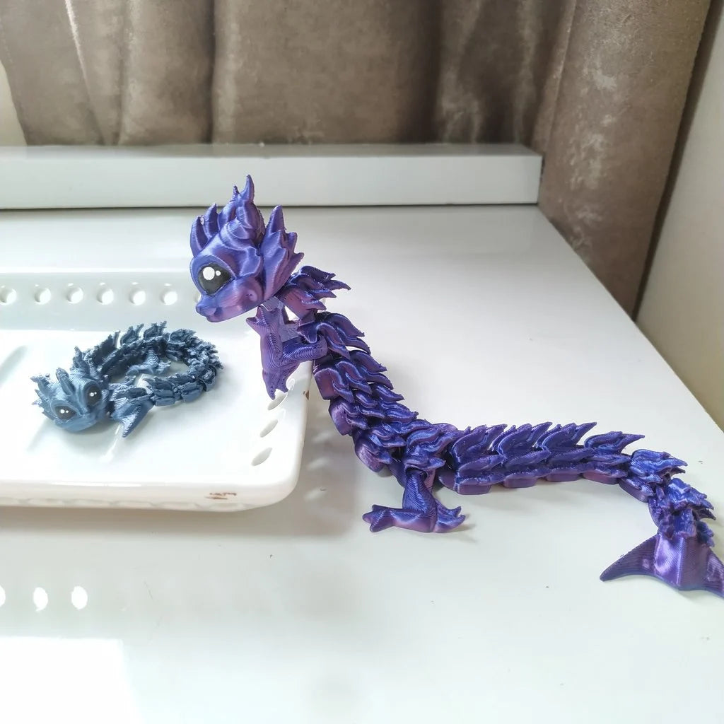 FlexiDragon Jr. – 3D Printed Articulated Baby Dragon Fidget