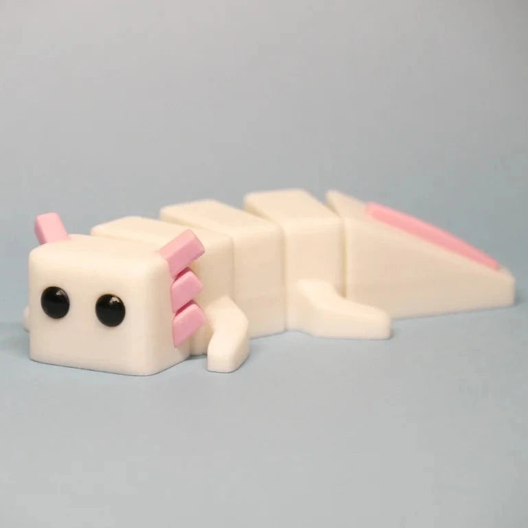 FlexiLotl Jr. – 3D Printed Articulated Baby Axolotl