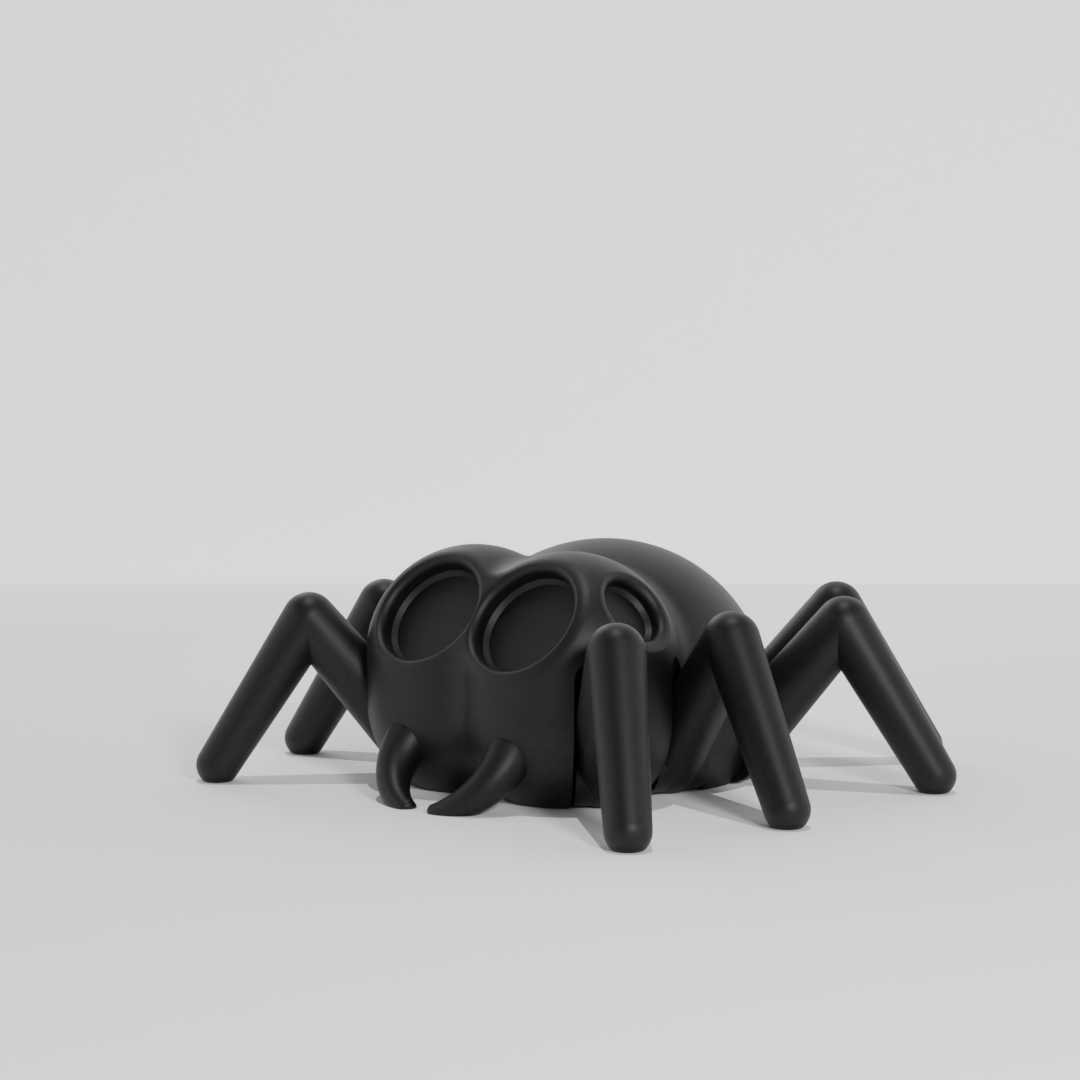 Gizo The 3D Printed Spider Keychain