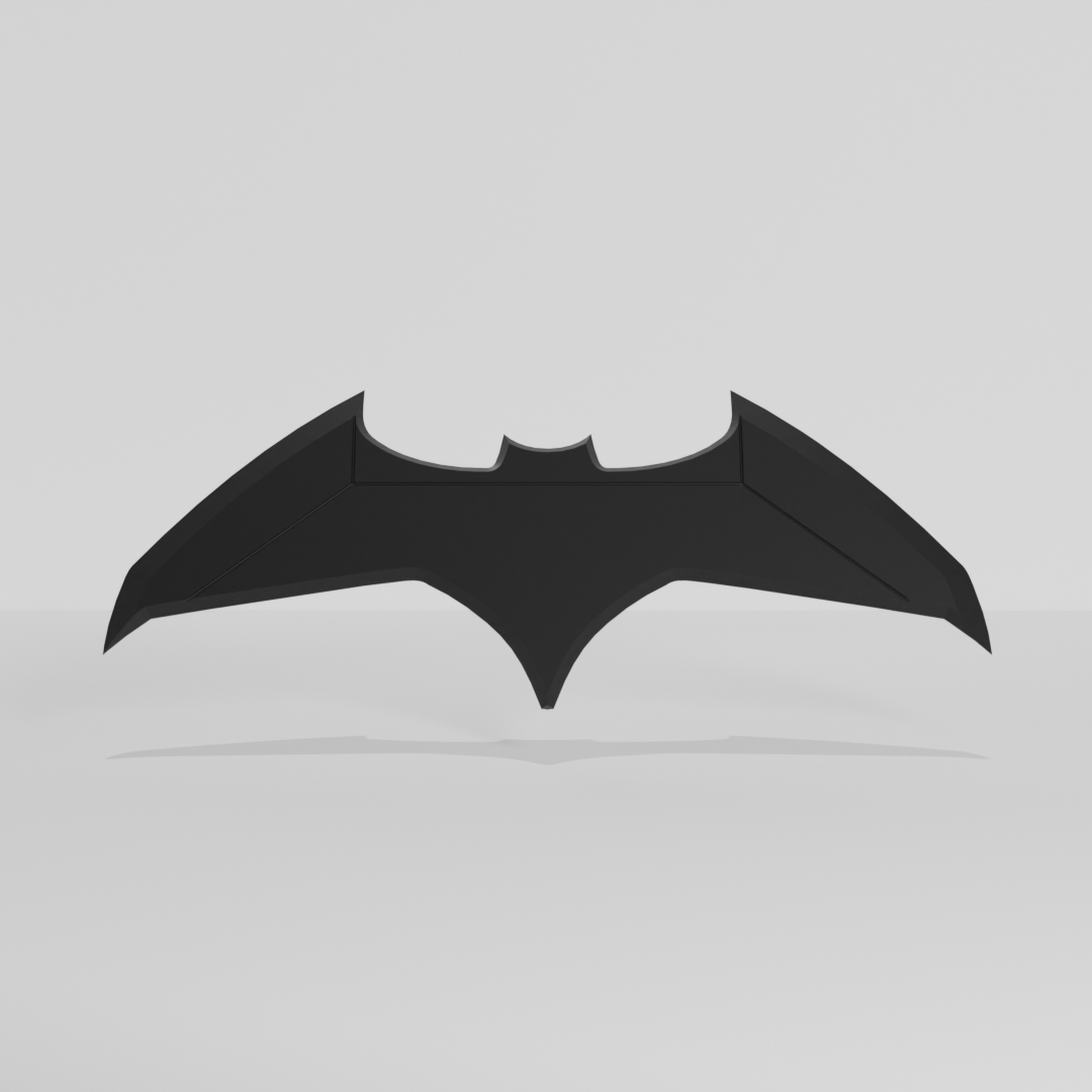 Dawn of Justice Batarang – 3D Printed Batman vs Superman-Inspired Throwing Blade